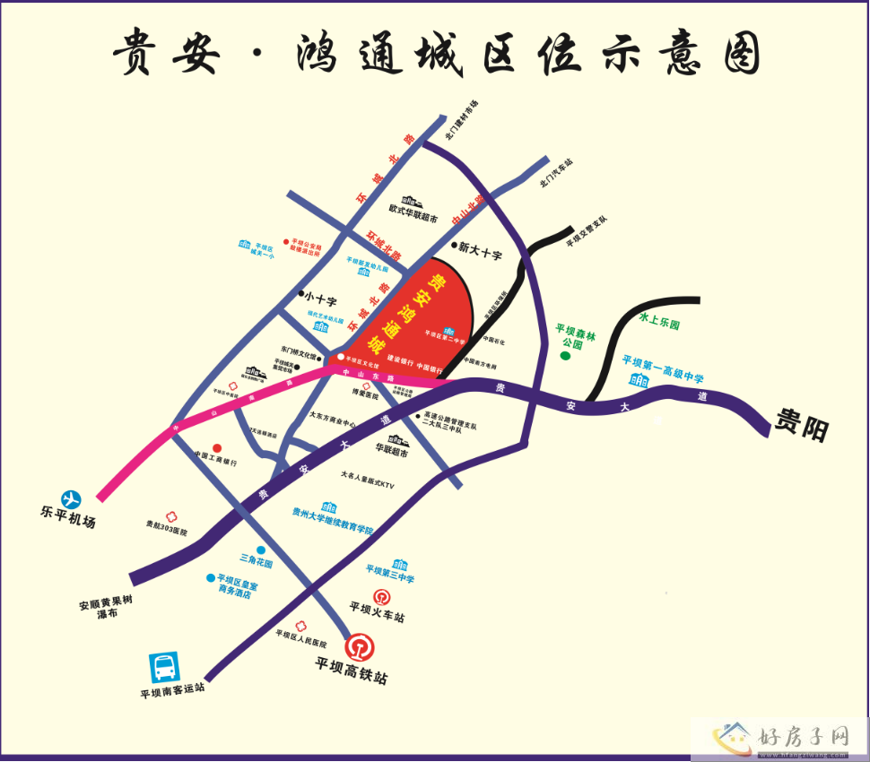 位置交通图