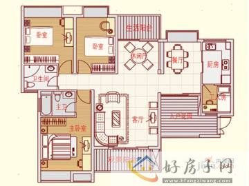 3室2厅2卫0厨 