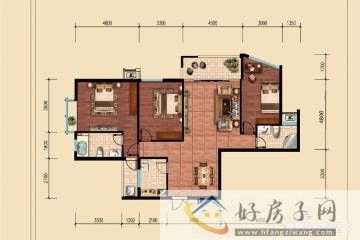 3室2厅2卫0厨 
