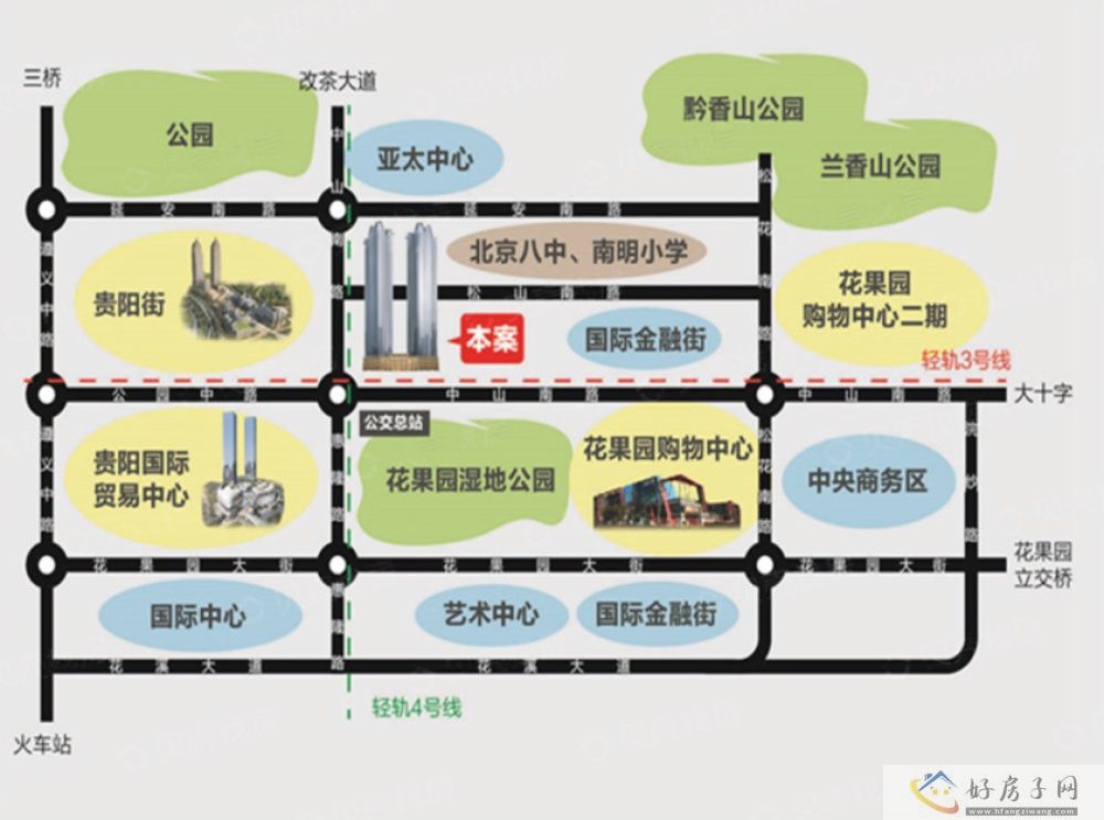 位置交通图