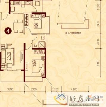 2室2厅1卫0厨 