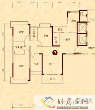 4室2厅2卫0厨 