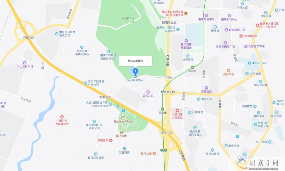 位置交通图