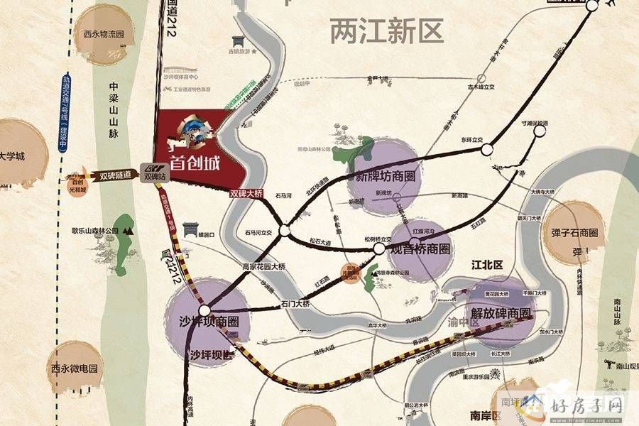 位置交通图