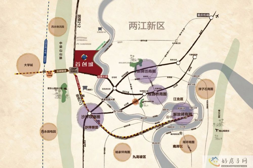 位置交通图