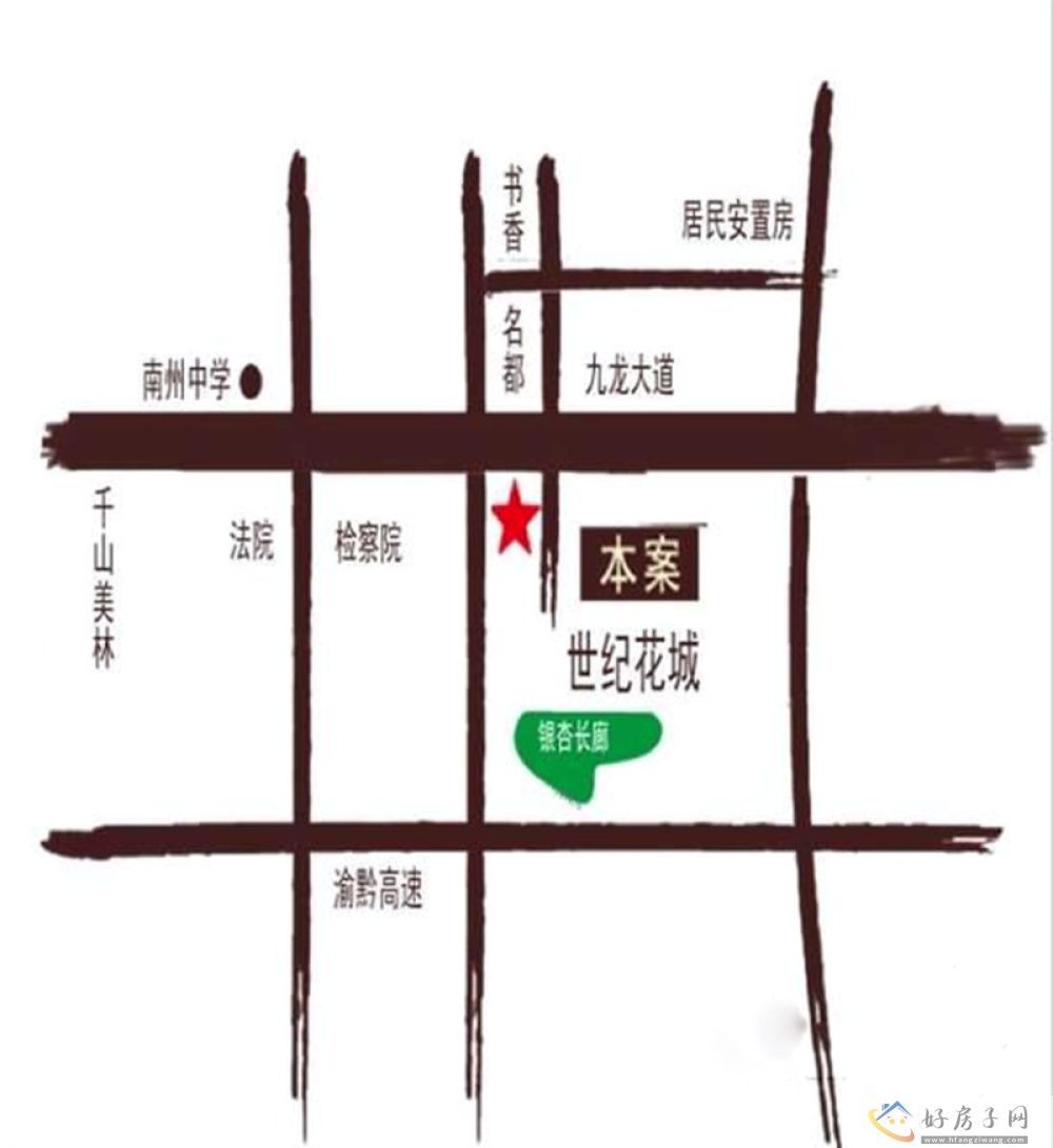 位置交通图