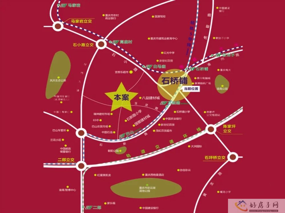 位置交通图