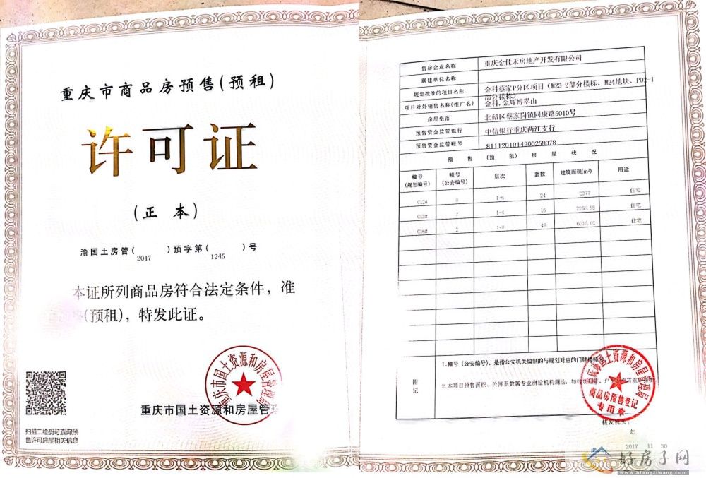 楼盘证照