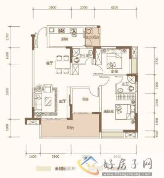 4室2厅2卫0厨 