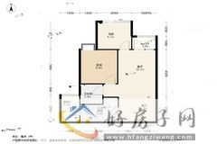 1室1厅1卫0厨 