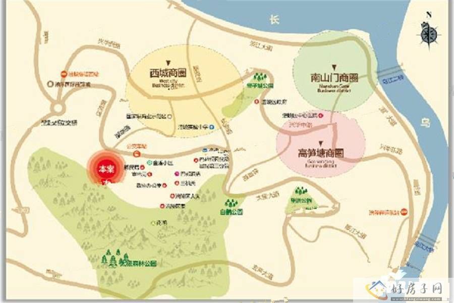 位置交通图