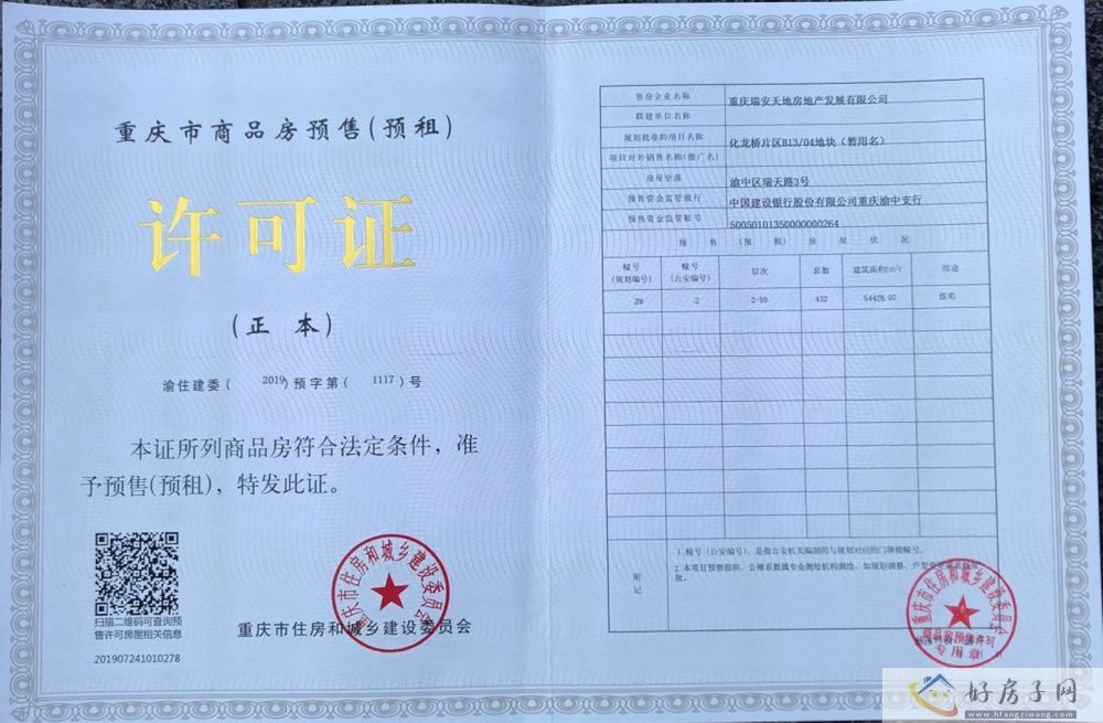 楼盘证照