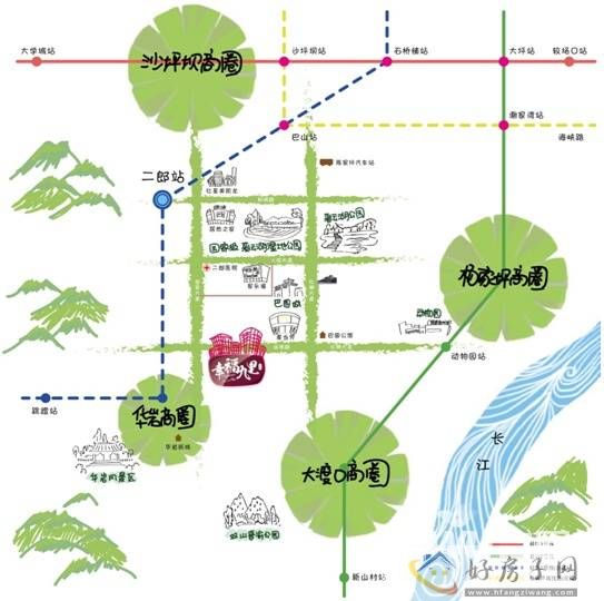 位置交通图