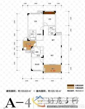 3室2厅2卫0厨 