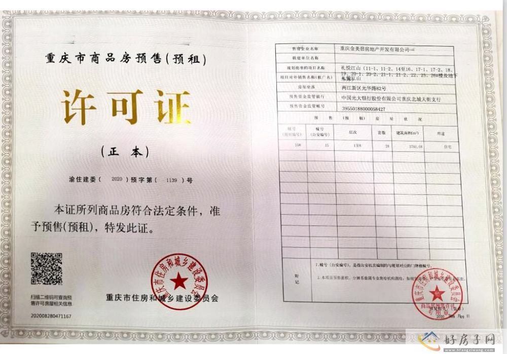 楼盘证照