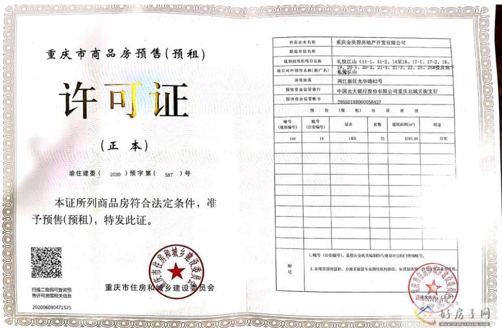 楼盘证照