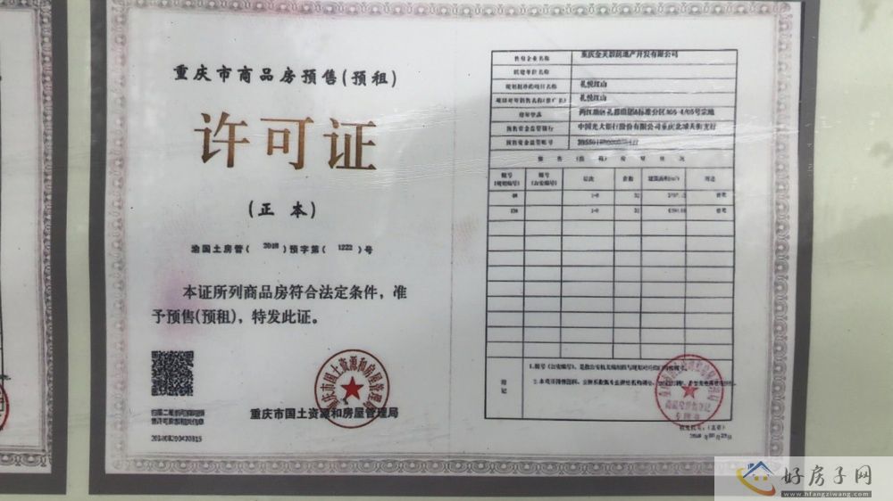 楼盘证照