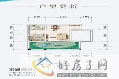 1室1厅1卫0厨 