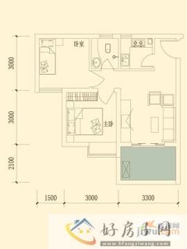 2室1厅1卫0厨 