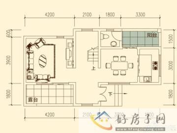 3室2厅3卫0厨 