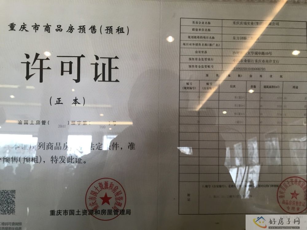 楼盘证照