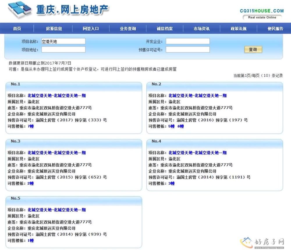 楼盘证照