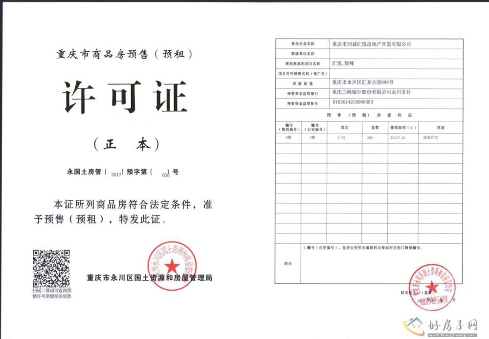 楼盘证照