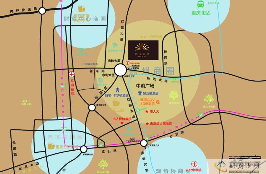 位置交通图