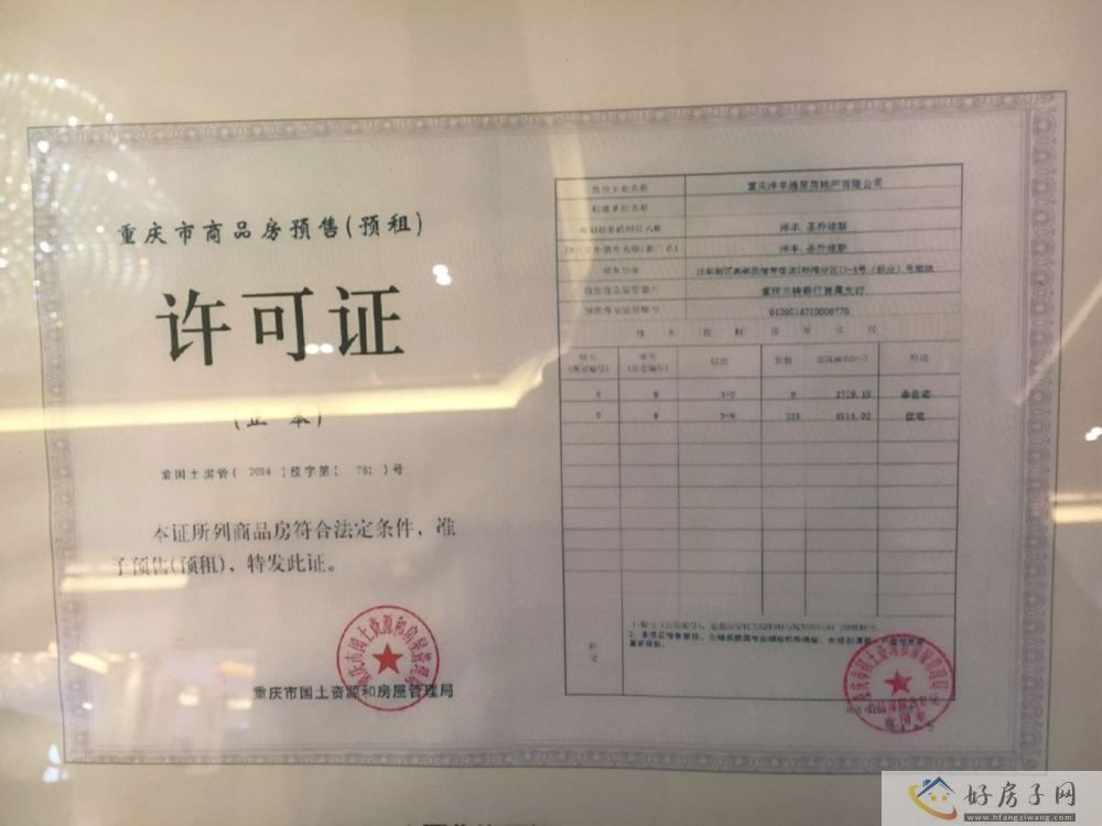 楼盘证照
