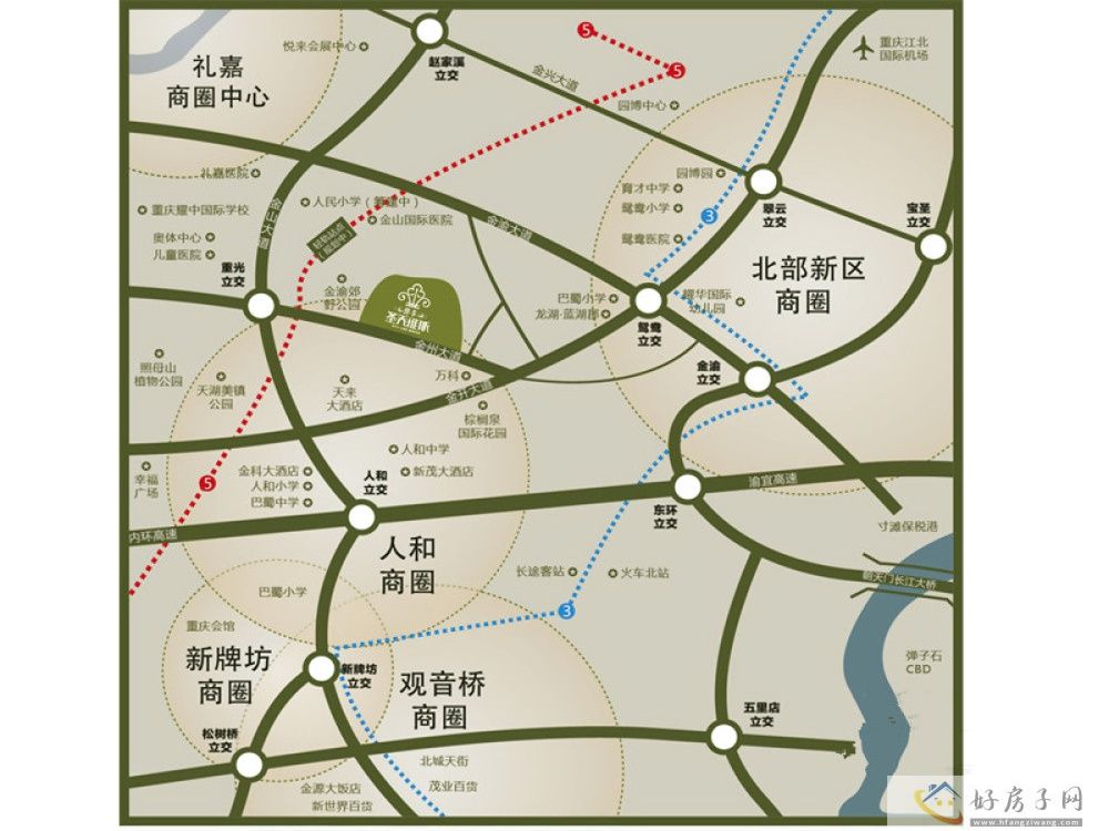 位置交通图