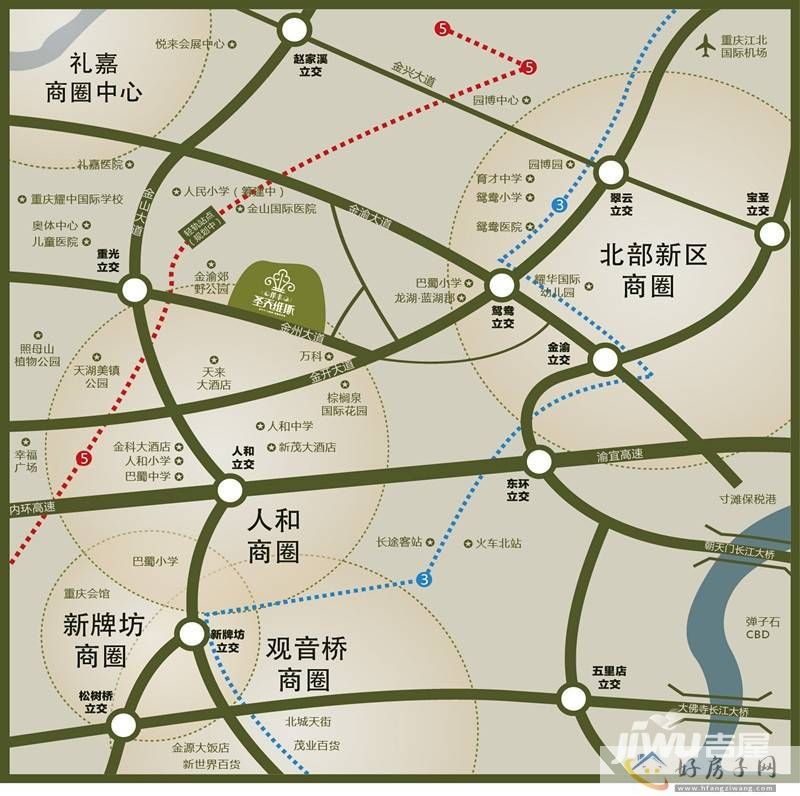 位置交通图