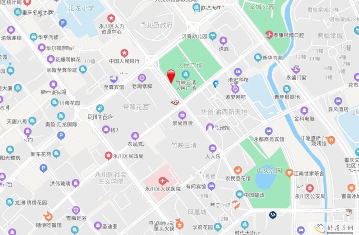 位置交通图