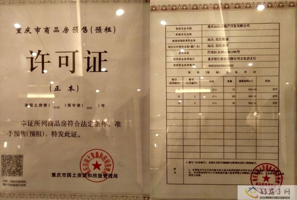 楼盘证照