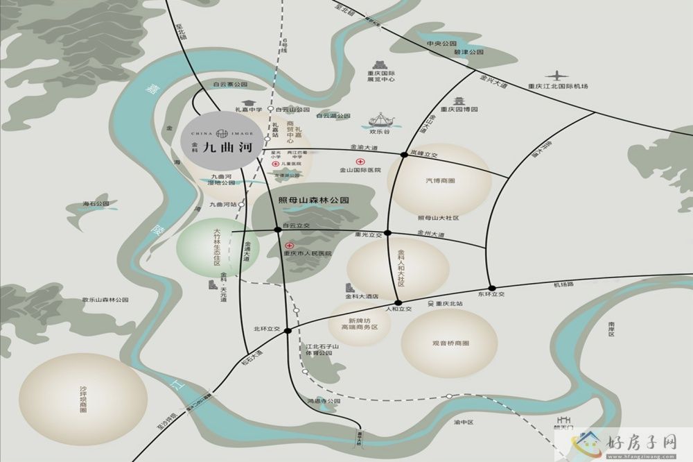 位置交通图