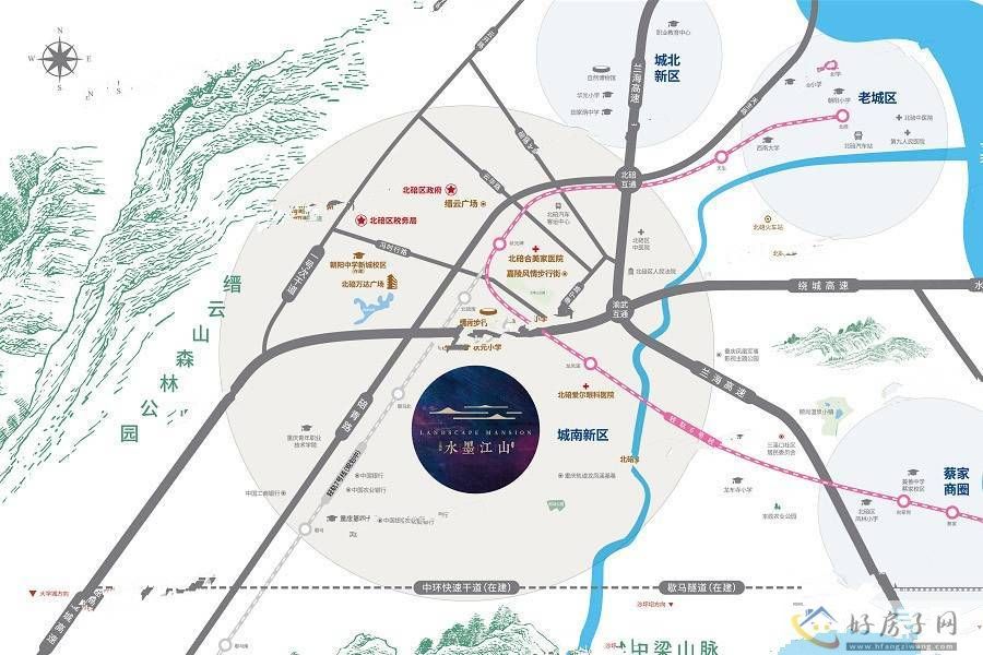 位置交通图