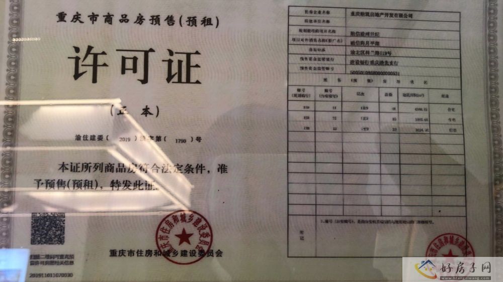楼盘证照