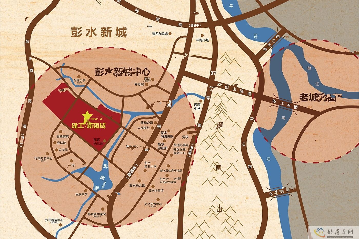 位置交通图