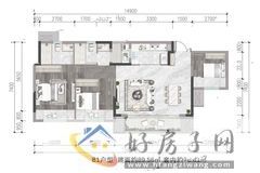 3室2厅2卫0厨 
