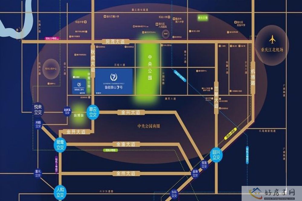 位置交通图