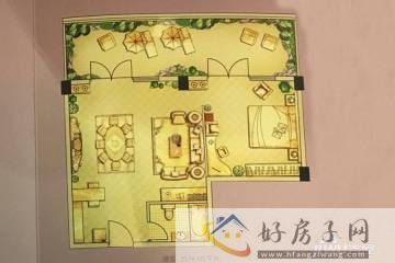 1室1厅1卫0厨 