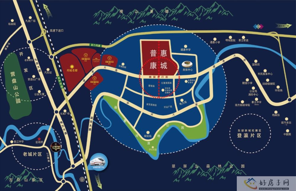 位置交通图