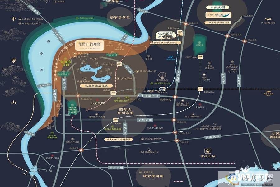 位置交通图