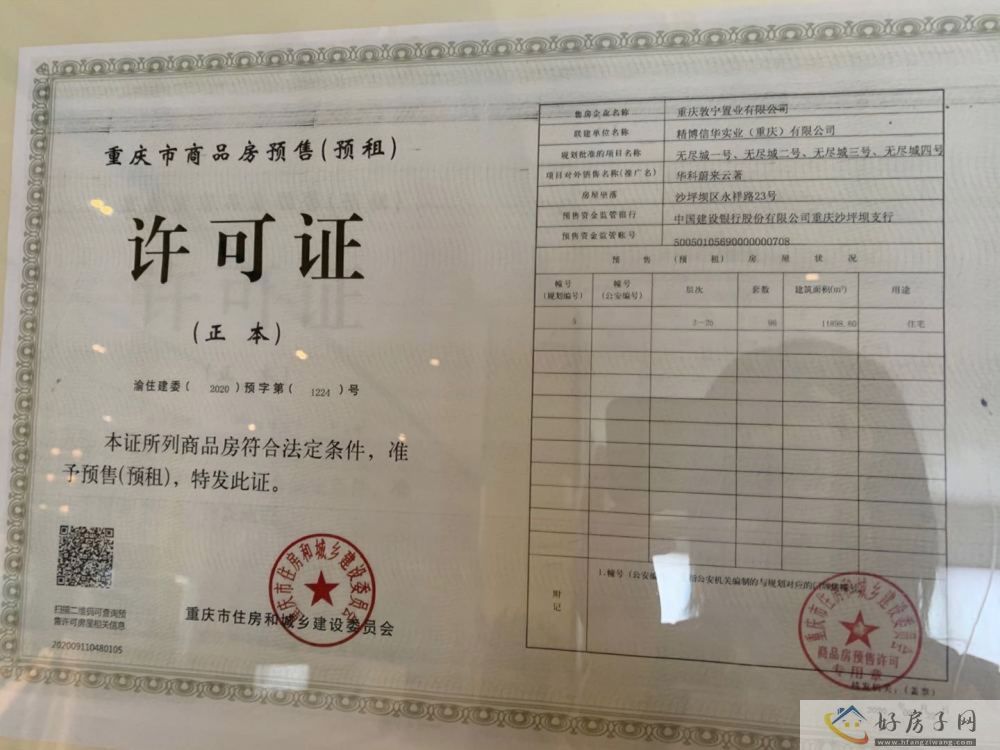 楼盘证照