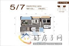 2室2厅2卫0厨 