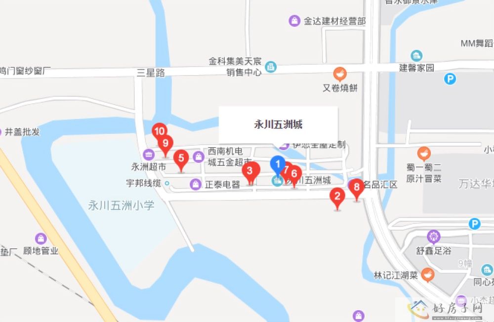 位置交通图