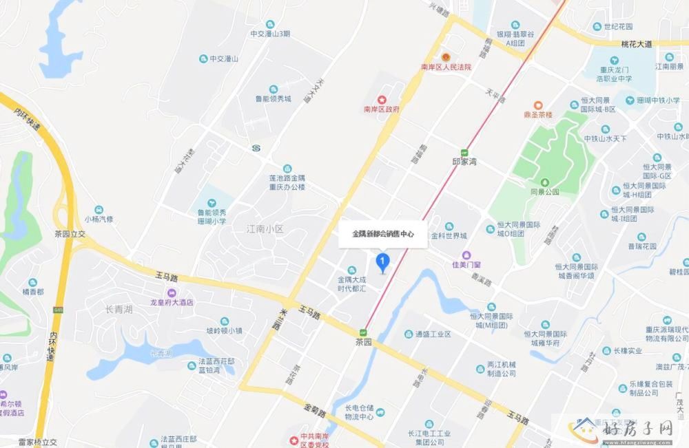位置交通图
