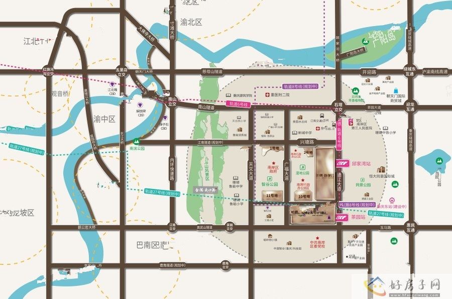 位置交通图