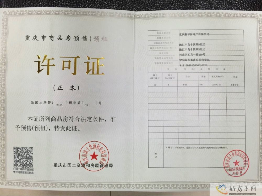 楼盘证照