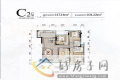 4室2厅2卫0厨 