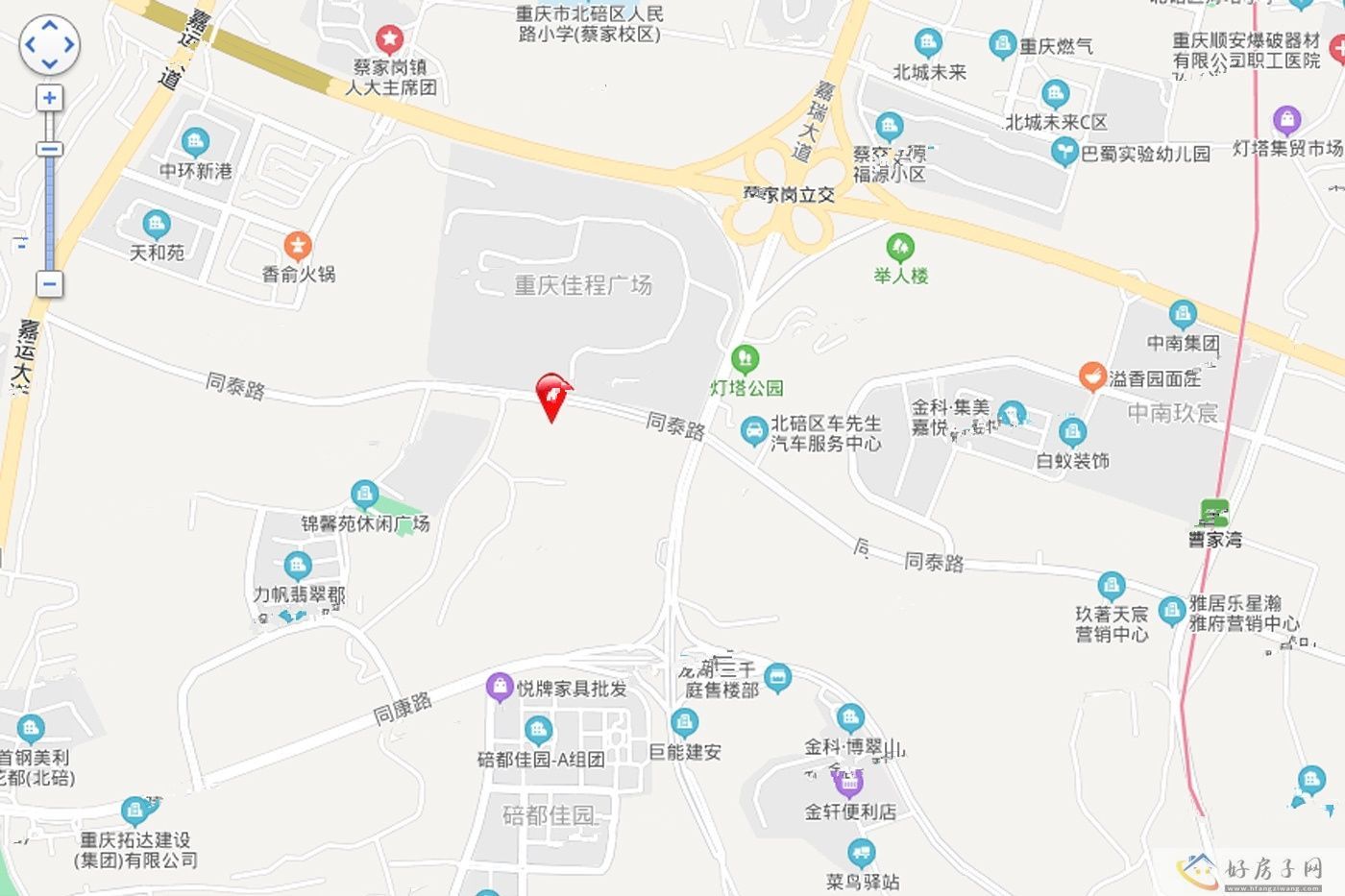 位置交通图